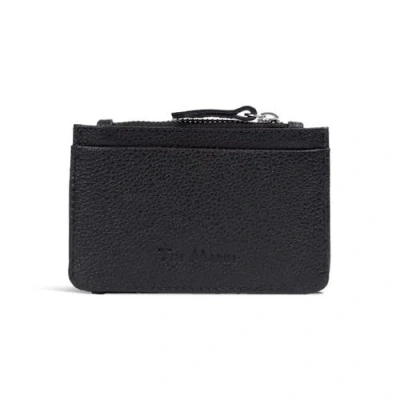 Tin Marin Georgie Leather Card Case In Black