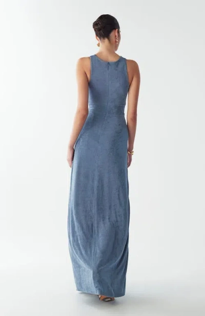 St Mrlo Malia Maxi Dress In Blue