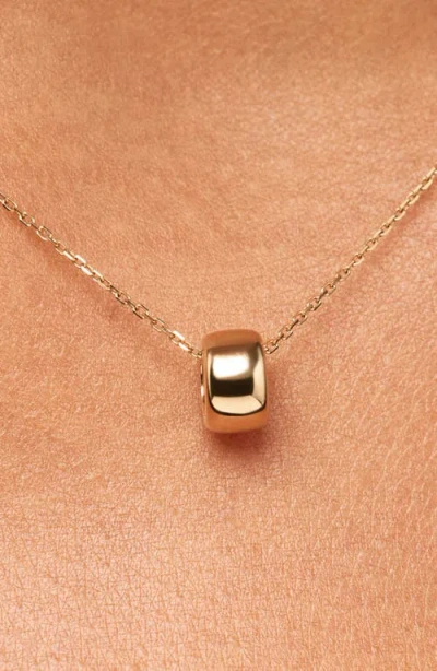 Ana Luisa Solid Yellow Gold In Brown