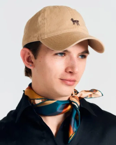 Lost Pattern Nyc "kiwi" Silk Bandana In Blue