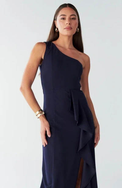 Bwldr Catia Dress In Blue