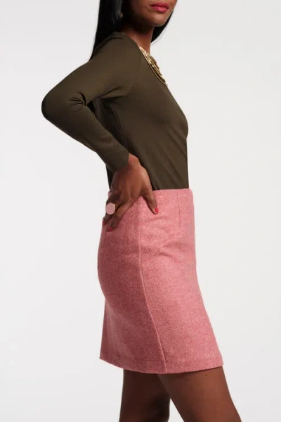 Frances Valentine Penelope Mini Skirt In Pink