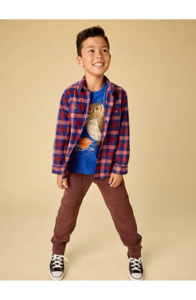 Tea Collection Flannel Button Up Shirt