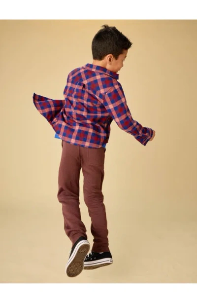 Tea Collection Flannel Button Up Shirt