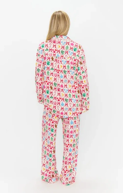 Show Me Your Mumu Classic Pj Set In Pink