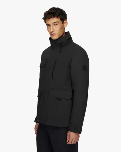 Quartz Co. Teslin | Recycled Down Winter Jacket In Black