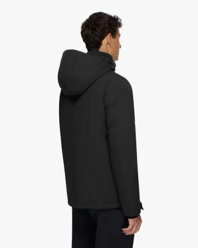 Quartz Co. Teslin | Recycled Down Winter Jacket In Black