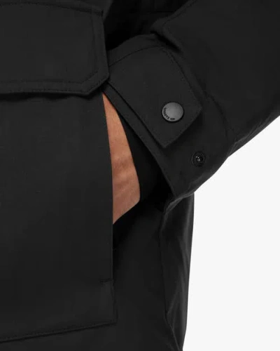 Quartz Co. Teslin | Recycled Down Winter Jacket In Black