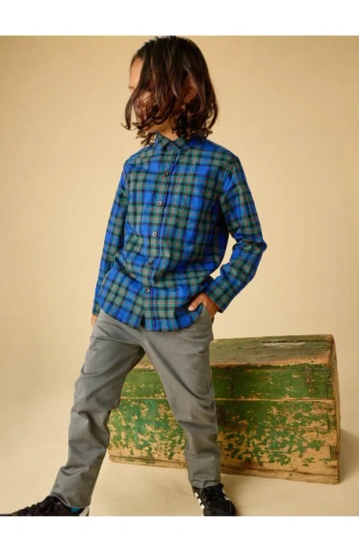 Tea Collection Plaid Button Up Shirt