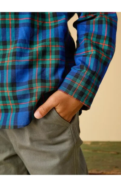 Tea Collection Plaid Button Up Shirt