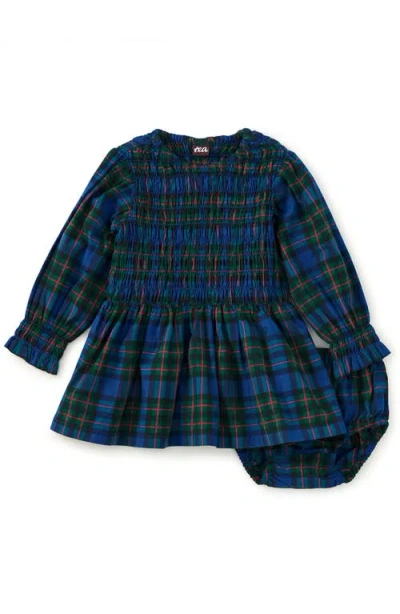 Tea Collection Smocked Woven Blouson Sleeve