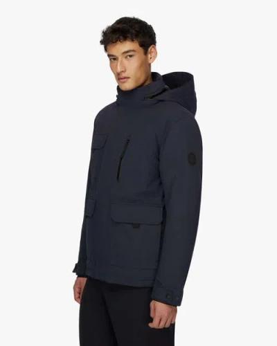 Quartz Co. Teslin | Recycled Down Winter Jacket In Blue