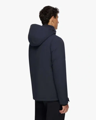 Quartz Co. Teslin | Recycled Down Winter Jacket In Blue