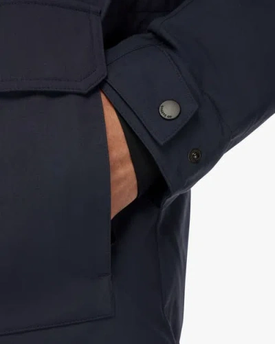 Quartz Co. Teslin | Recycled Down Winter Jacket In Blue