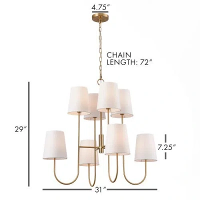 Napa Home & Garden Kinley Chandelier In Multi