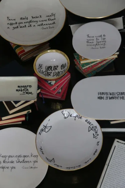 Lunares "there Must Be More To Life Than Having Everything" Maurice Sendak In White