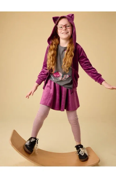 Tea Collection Velour Twirl Skirt