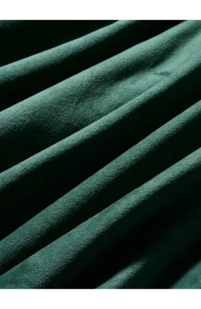 Tea Collection Velour Ballet Dress In Green