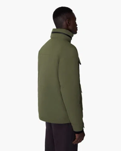 Quartz Co. Teslin | Recycled Down Winter Jacket In Green