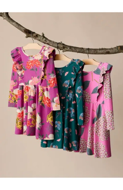 Tea Collection Ruffle Shoulder Ballet Dress