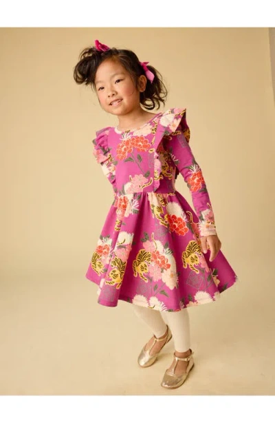 Tea Collection Ruffle Shoulder Ballet Dress