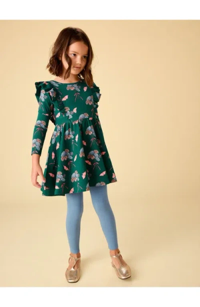 Tea Collection Ruffle Shoulder Ballet Dress