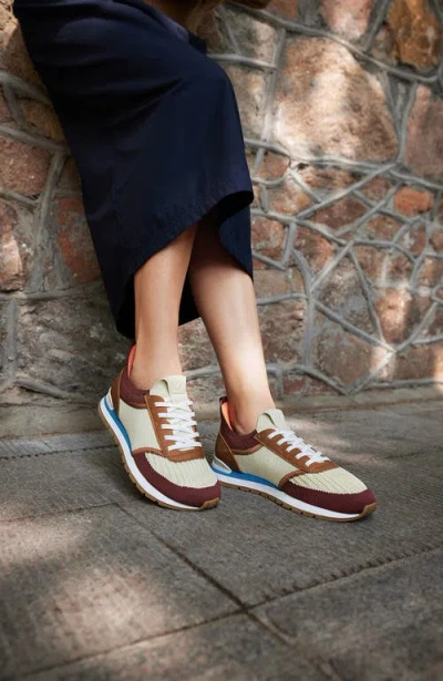 Vivaia Mix-texture Slip-on Sneakers In Multi