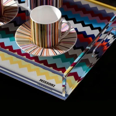 Missoni Curt 25x35cm Tray In Multi