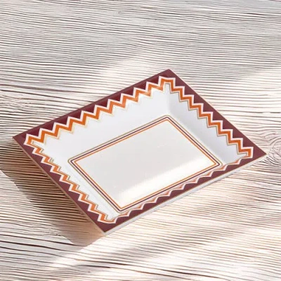 Missoni Iconic Rectangular Large Tray In Multi