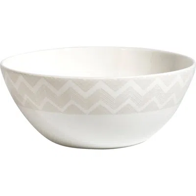 Missoni Soup Bowl 2 Pcs. Set In White