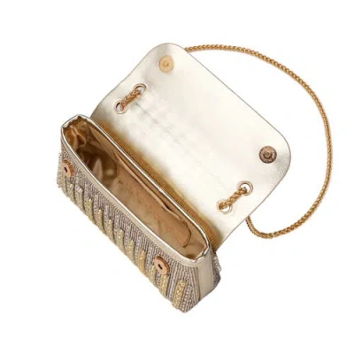 Lady Couture Idol, Multi Jewel Shoulder Bag In Gold