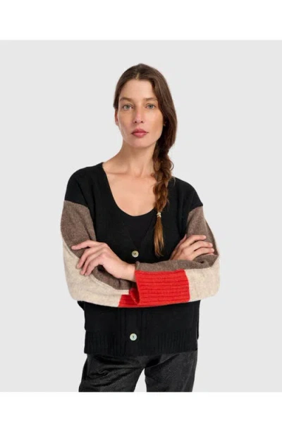 Alembika Finch Cardigan In Black