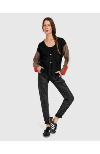 Alembika Finch Cardigan In Black
