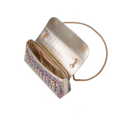 Lady Couture Idol, Multi Jewel Shoulder Bag In Multi