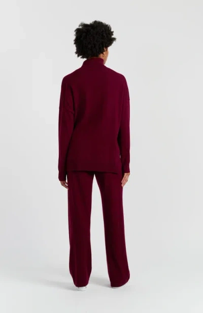 Chinti & Parker Relaxed Roll Neck Wool & Cashmere Sweater In Multi