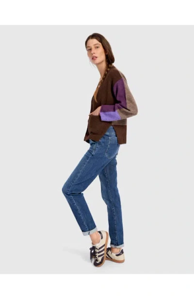 Alembika Finch Cardigan In Brown