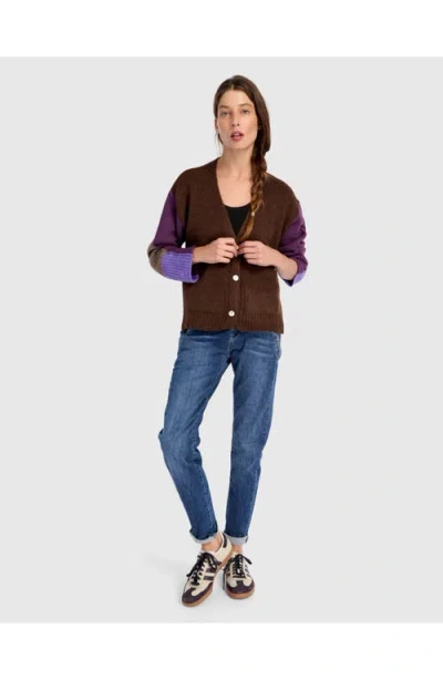 Alembika Finch Cardigan In Brown