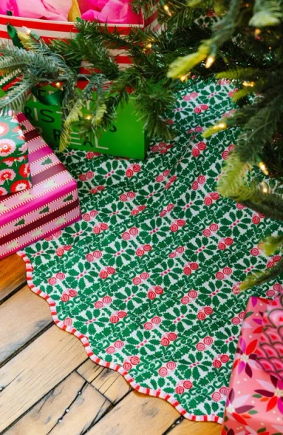 Furbish Pomegranate Tree Skirt In Multi