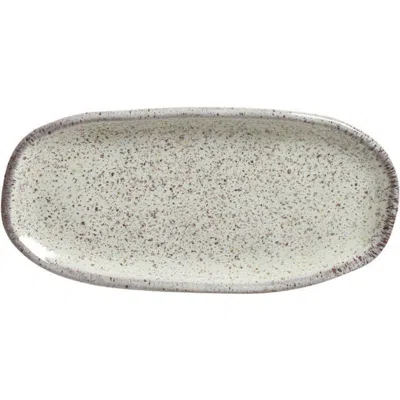 Porto Brasil Shallow Organic Oval Platter Mini Set Of 4 In Multi