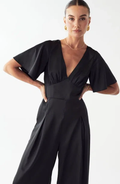 Willa Eloise Jumpsuit In Black