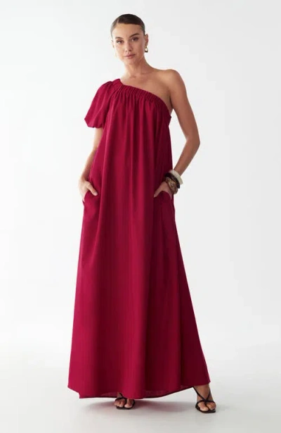St Mrlo Jolie Maxi Dress In Red