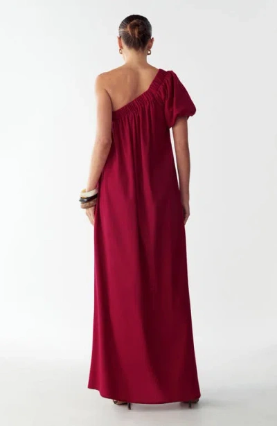 St Mrlo Jolie Maxi Dress In Red