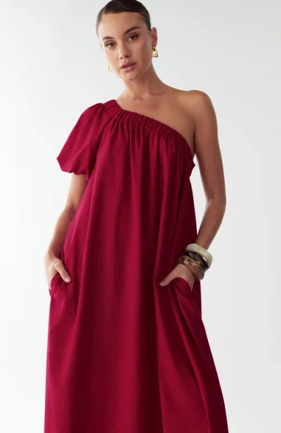 St Mrlo Jolie Maxi Dress In Red