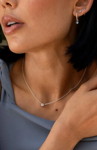 Dower & Hall Aquamarine Round Dewdrop Pendant In Brown