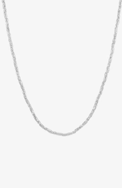 Dower & Hall Rice Nomad Necklace In Metallic
