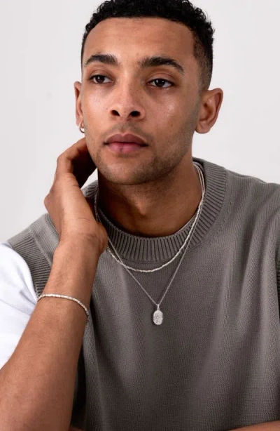 Dower & Hall Rice Nomad Necklace In Metallic