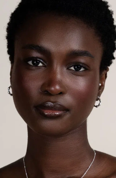 Dower & Hall Waterfall Hinged Huggie Hoops In Neutral