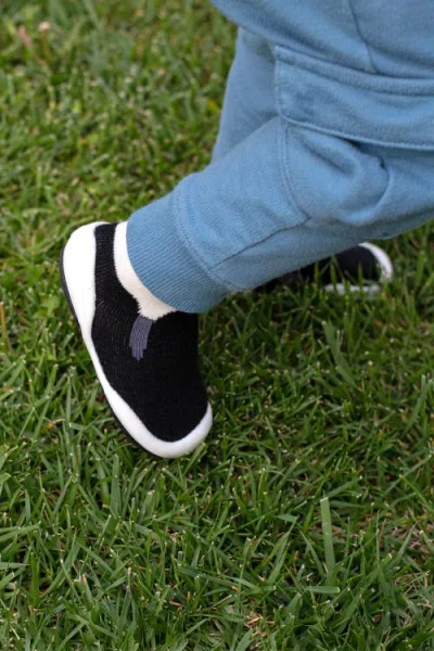 Komuello Toddler Boy Sock Shoes In Black