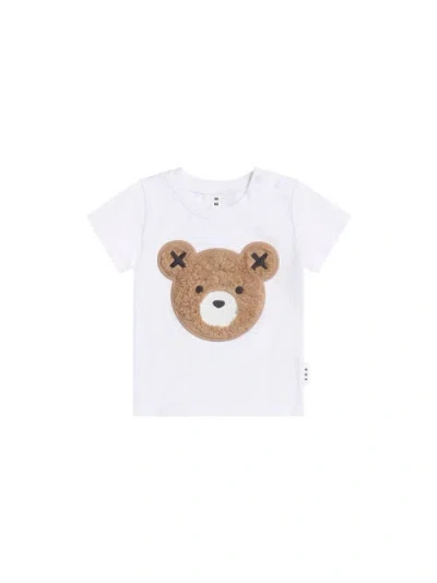 Huxbaby Furry Huxbear Crisp White Tee In White