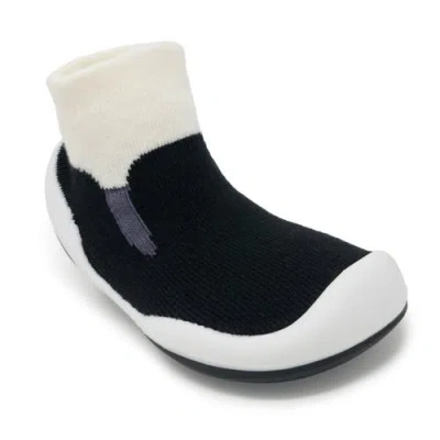 Komuello Toddler Boy Sock Shoes In Black